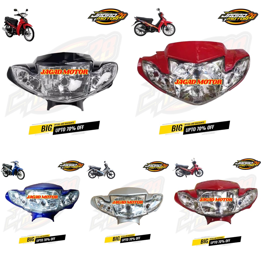 Batok Depan Set Reflektor Lampu Depan Yamaha Vega R New / Batok Kepala Depan Vega R New Set Lampu Depan / Batok Kepala Depan Plus Lampu Depan Vega R New / Batok Kepala Depan Vega R New Plus Lampu Depan