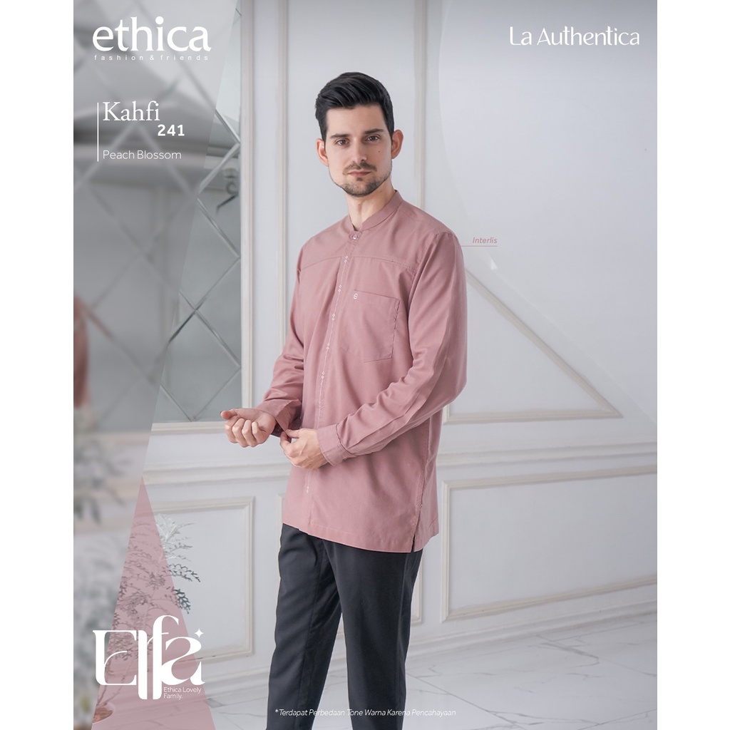 Sarimbit Ethica Elfa 265 Terbaru 2023 / Peach Blossom / Fashion Muslim Sarimbit Keluarga / Couple / Ethica