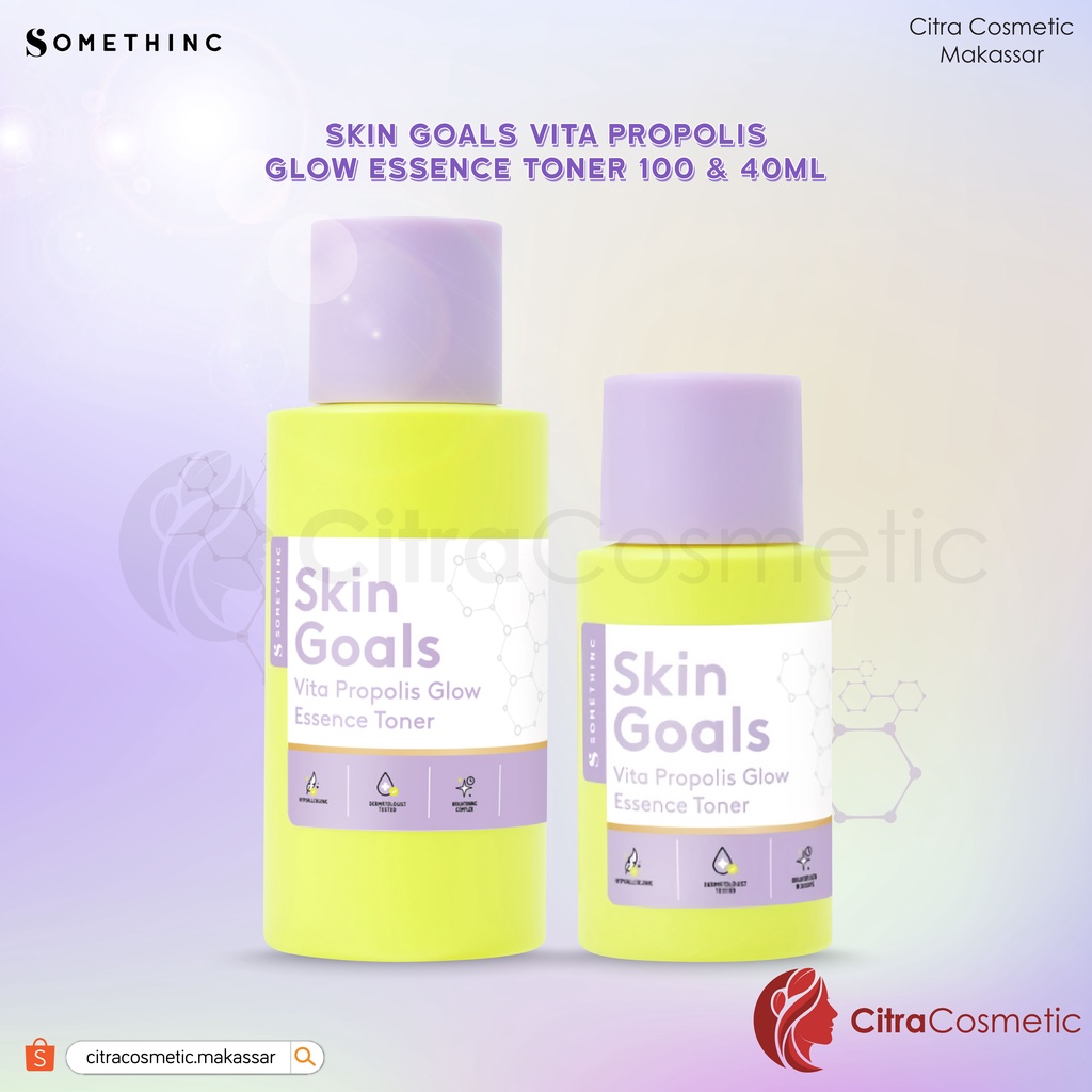 Somethinc Skin Goals Vita Propolis Glow Essence Toner Series 100 Ml | 40 Ml