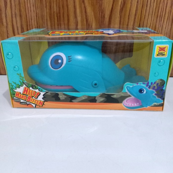 

Unik mainan dolphin dentist/mainan anak/mainan game challange Limited