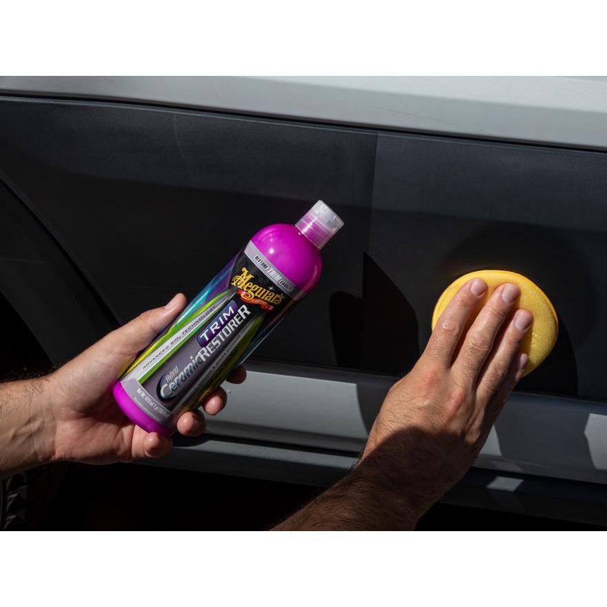 MEGUIARS HYBRID CERAMIC Trim Restorer REFILL Nano Coating Plastik Eksterior Mobil Motor Plastic Exterior Back to Black Permanent Kembalikan Trim Kusam