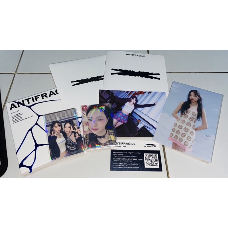 ALBUM LESSERAFIM ANTIFRAGILE