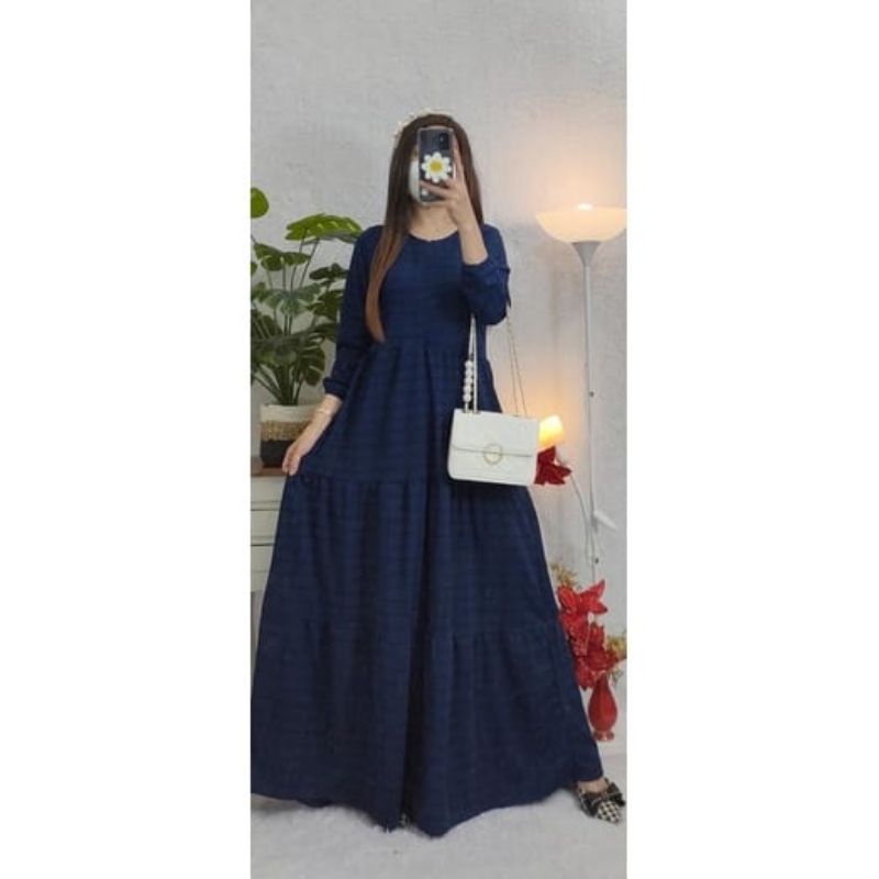 Longdress Wanita Kotak LongDress Kotak Gamis Kotak