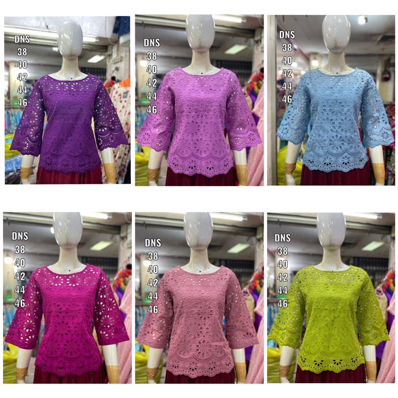 ATASAN BLOUSE  PINK BOUTIQUE KATUN BOLONG RESLETING SAMPING IMPORT MADE IN THAILAND BANGKOK ORIGINAL