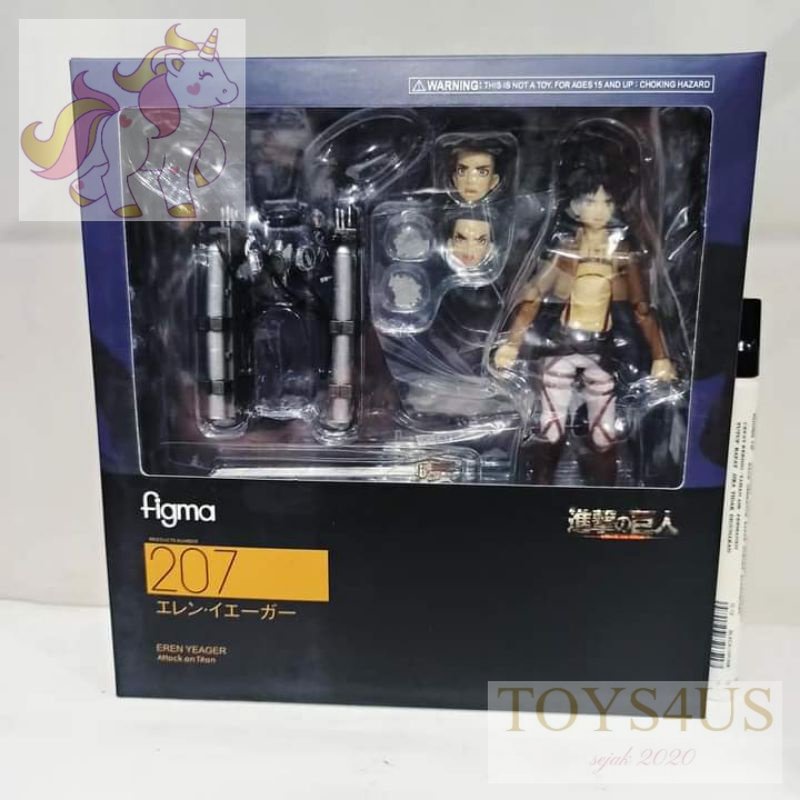 Toys4Us - Mainan figma action figureFigma recast 207
Eren yeager