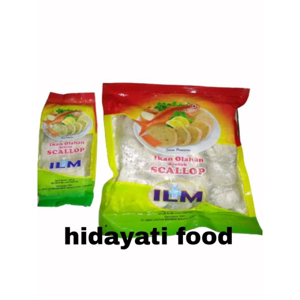 

ILM SCALLOP IKAN OLAHAN PREMIUM 200 & 500 GRAM