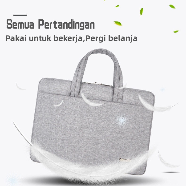 Tas Laptop/ Laptop Sleeve Unisex Selempang  Tas Laptop Jinjing Waterproof 173 Laptop Case 13 14 15 Pelindung Laptop COD