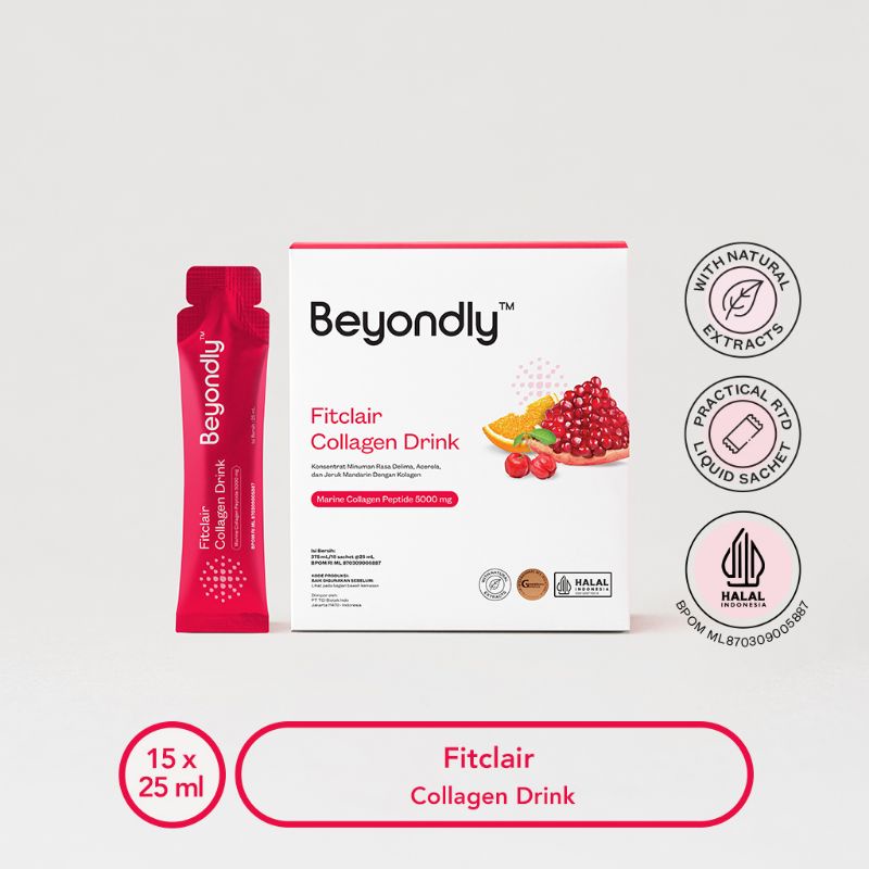 BEYONDLY FITCLAIR COLLAGEN DRINK/SUPLEMEN KECANTIKAN