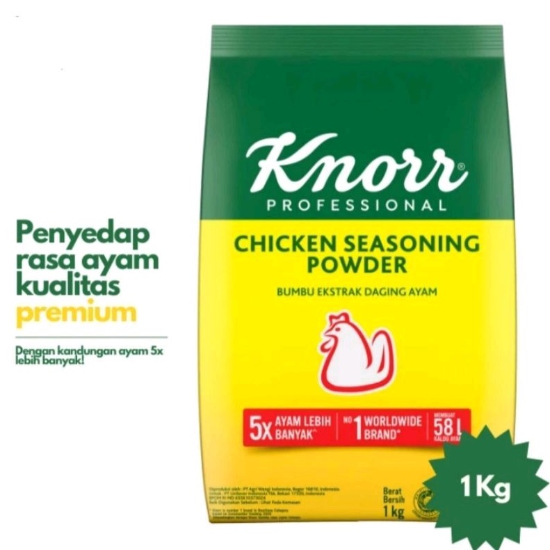 

Knorr Chicken Seasoning Powder 1Kg Halal