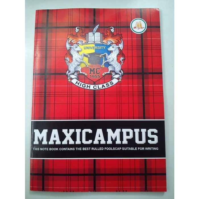 

Buku tulis AA Maxi Campus 50 lembar 10 buku Boxy - 1 pack