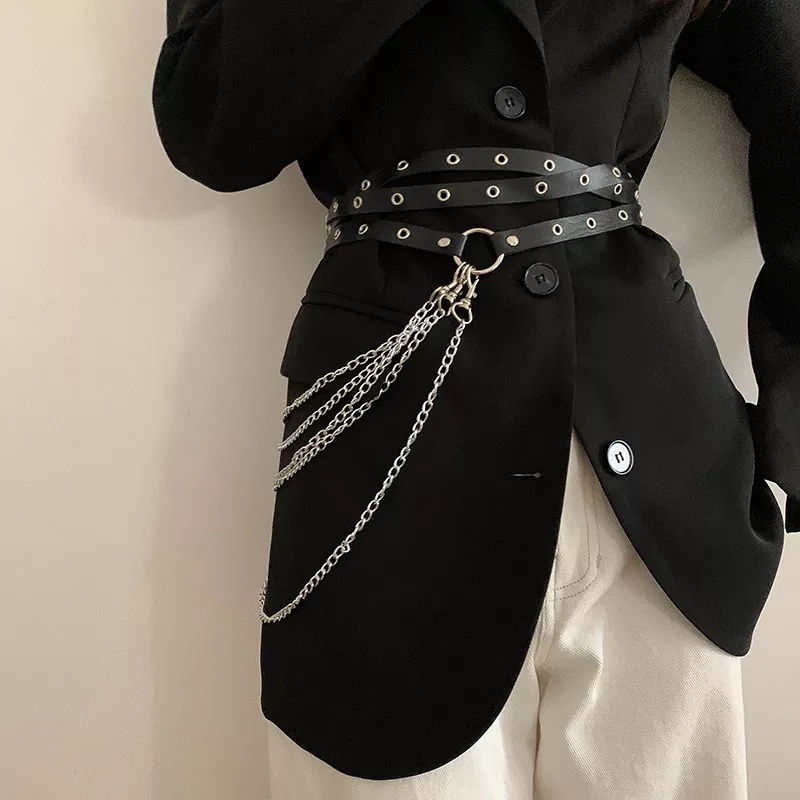 [HF026] Body Belt Harness Fashion Harajuku Otherworldly Punks