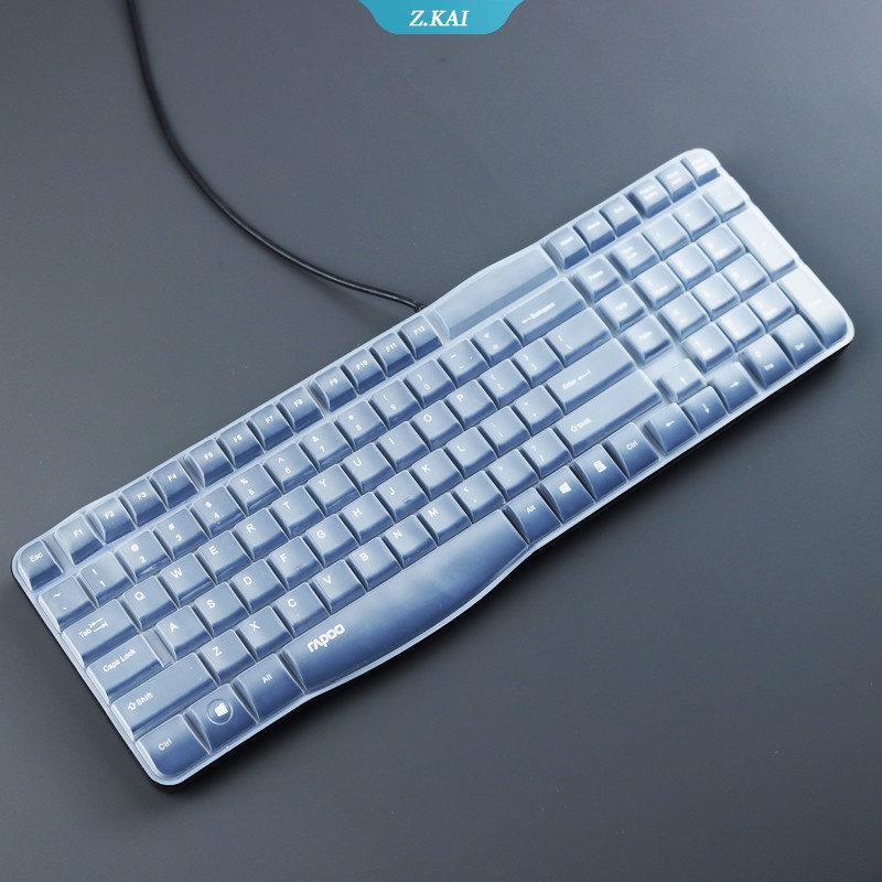 Stiker cover Pelindung keyboard Logitech K375S K375 MK235 MK315 Bahan Silikon Tahan Air Dan Debu