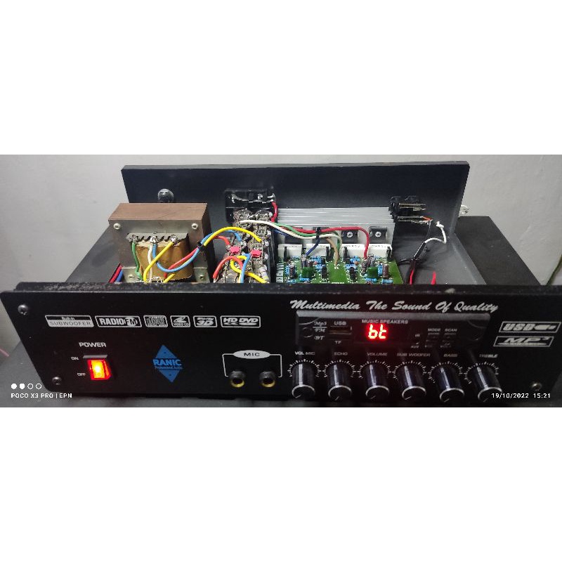 ampli rakitan 150w