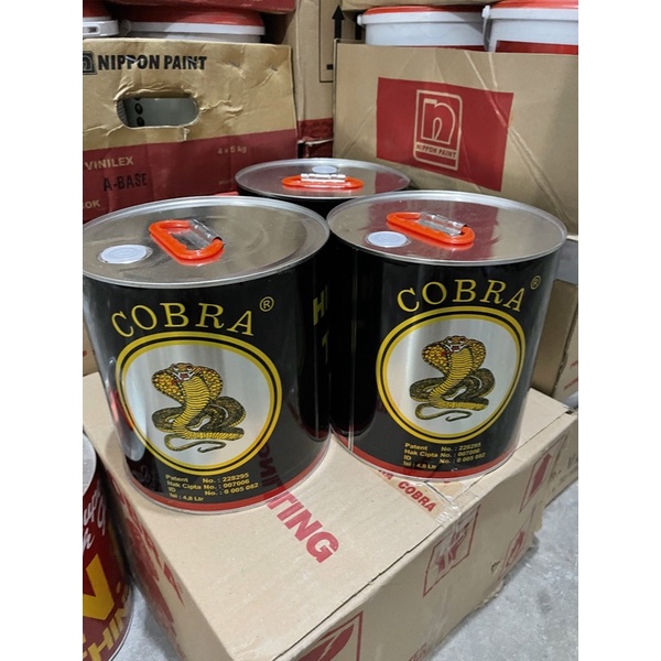 thinner cobra hitam 1liter / 5liter