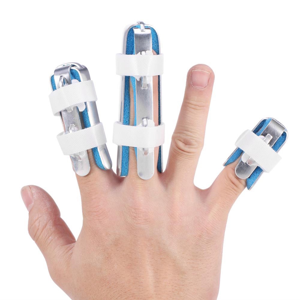 Brace Korektor Postur Jari Tangan Bahan Aluminum Untuk Pereda Sakit