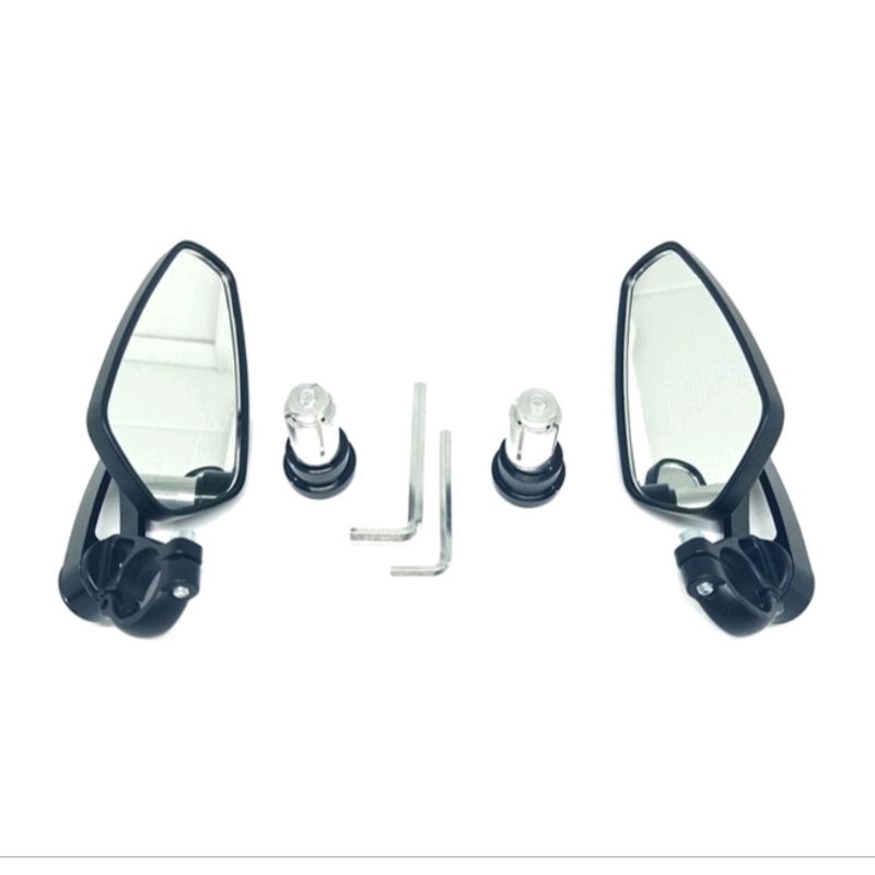 Spion Jalu CNC oval / spion bar end spion jalu universal motor NMAX AEROX PCX ADV VARIO 150 VARIO 160