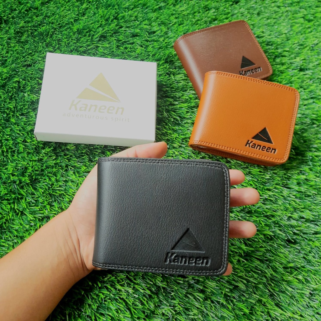 Dompet Pendek Pria Lipat Pendek 3 Ruang Extra Slot Kartu