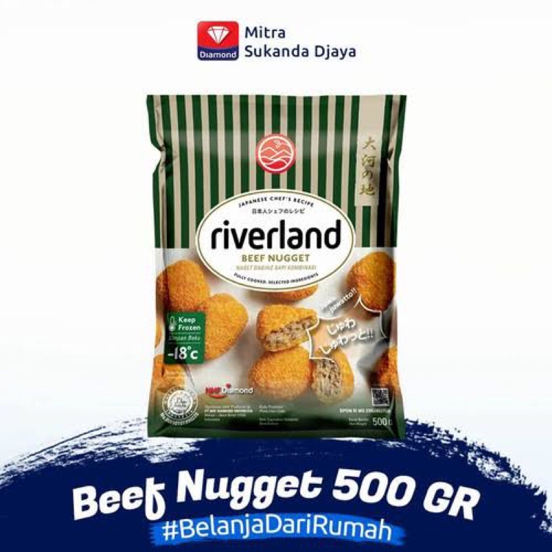 

RIVERLAND Beef Nuget 500 Gram (PREMIUM)