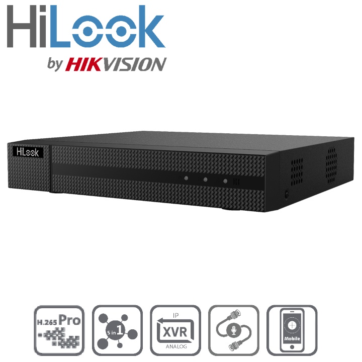 DVR Hilook 4 Channel 1 IP DVR-204G-F1 (s)
