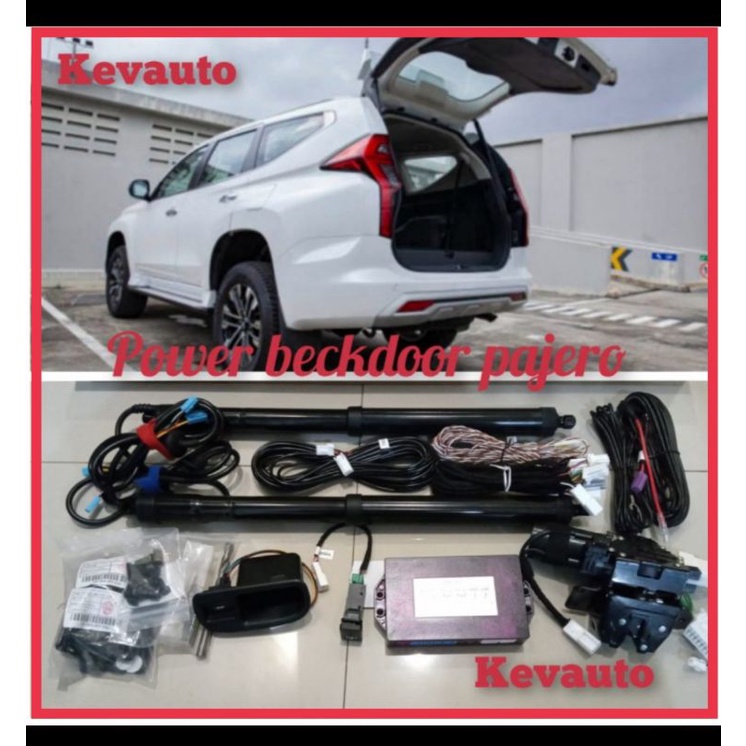 Power back door all new Pajero bagasi otomatis all new pajero