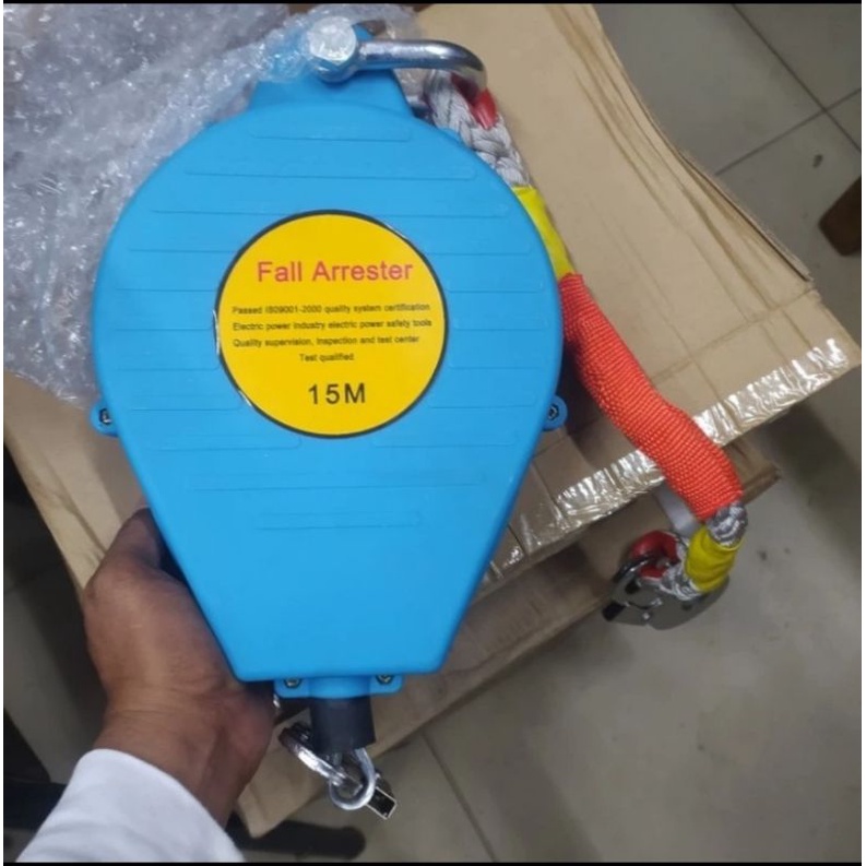 Jual FALL ARRESTER 15M Retractable Lifeline SafetyPrevention 15 M ...