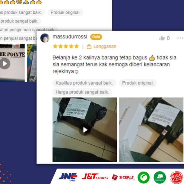 Green Laser Pointer Jarak Jauh Laser Presentasi Senter laser Hijau