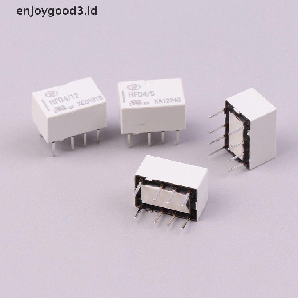 1 Pc Relay Sinyal Hfd4 / 3V 5V 12V 24V SR 2A 8 Pin