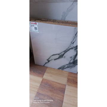 granit lantai 60x60 corak putih 661015