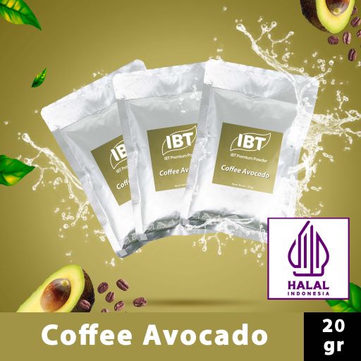 

Bahan Minuman Bubuk Coffee Avocado IBT All-Purpose Powder Sachet