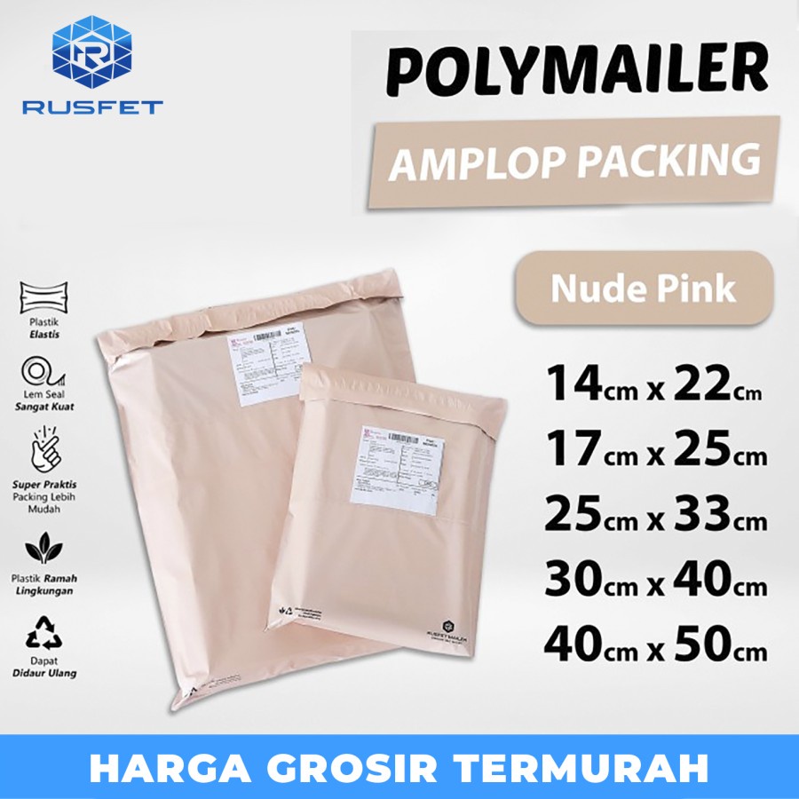 

Polymailer Premium Colour Amplop Plastik Packing Olshop / Satuan dengan kantong alamat