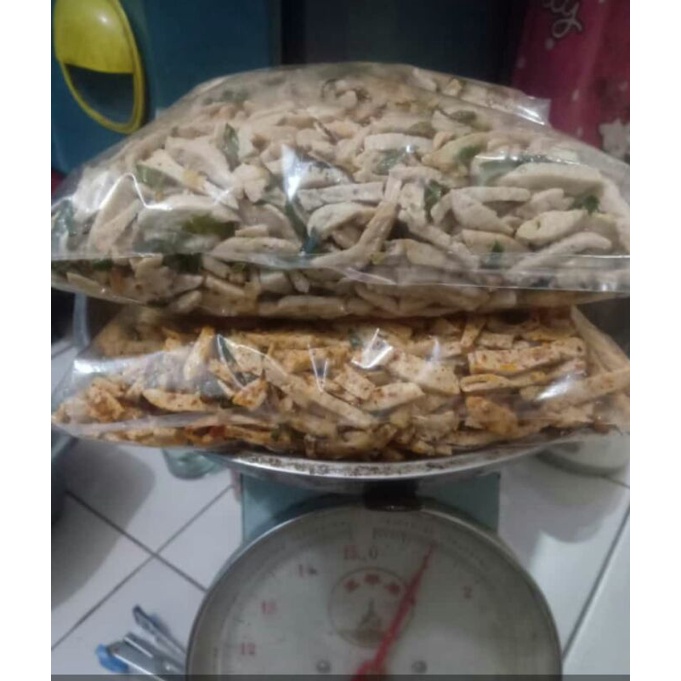 

basreng rasa original dan pedes daun jeruk