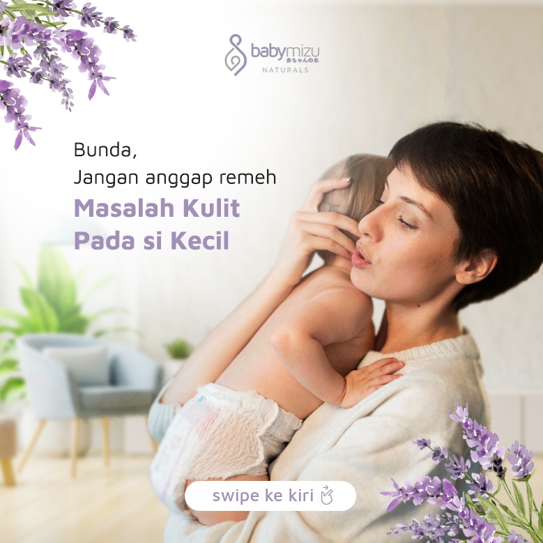 BABYMIZU Baby Skin Rescue - Lotion Krim organik masalah kulit bayi dan anak, Eksim Bayi, Dermatitis Atopik, Gatal, Bersisik, Ruam Popok, Kering, Kemerahan, Biang Keringat, Alergi (30 ml)