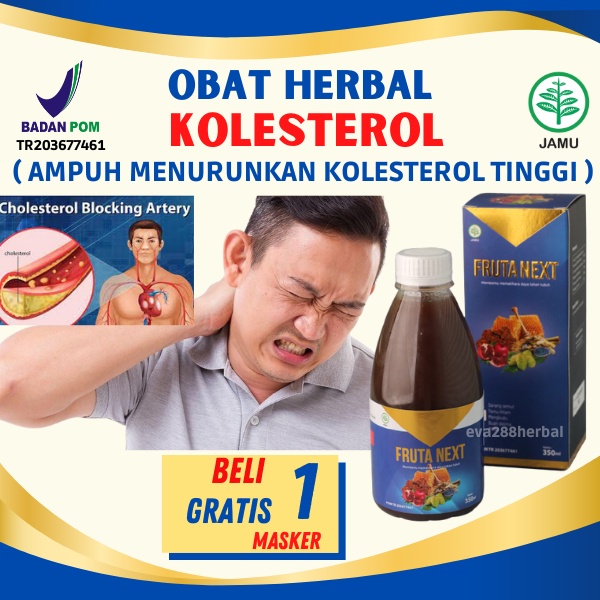 Frutanext Obat Penurun Kolestrol - Obat Kolesterol Tinggi Paling Ampuh