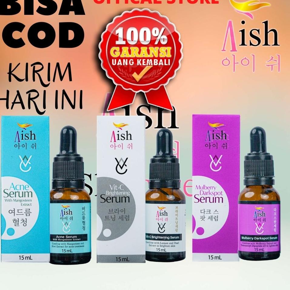 ☚ AISH SERUM KOREA ORIGINAL BPOM | SERUM | AISH SERUM | AISH ACNE | AISH DARKSPOT | AISH BRIGHTENING ⇬