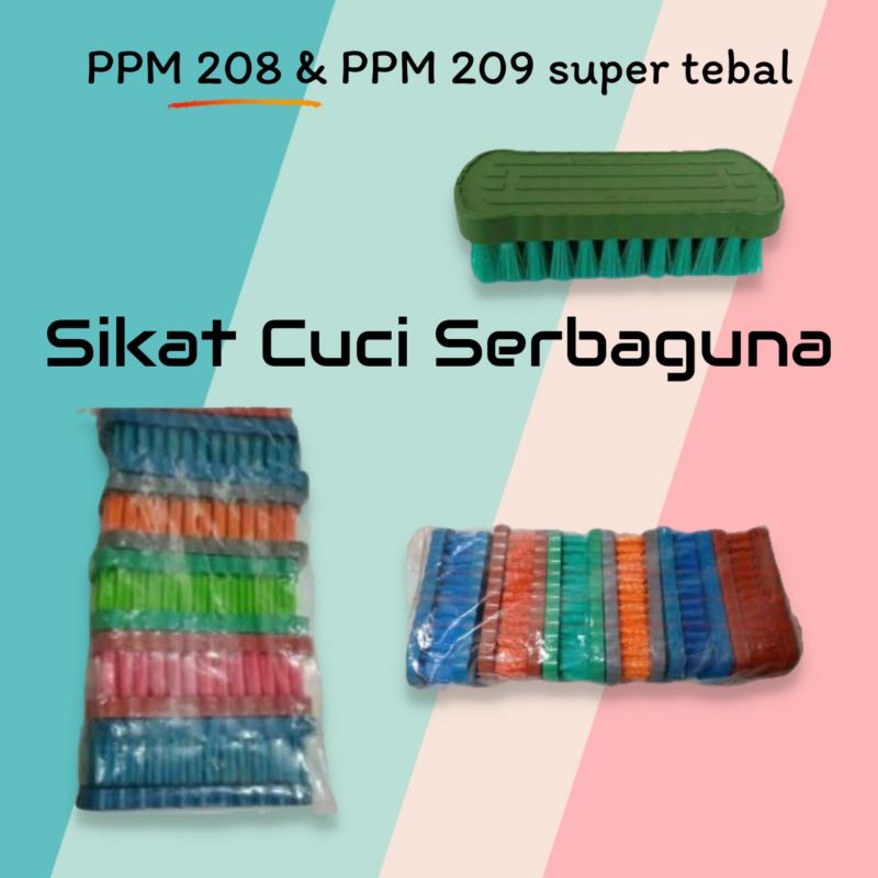 SIKAT CUCI BAJU PPM 208 - 209 BULU PADAT