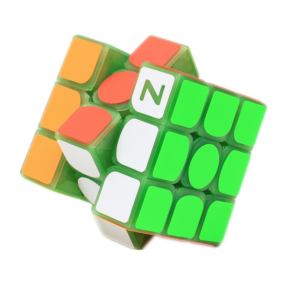 Zcube Mainan Kubus Rubik 3x3 X 3 Glow in the Dark Untuk Edukasi Anak&amp;amp;Kubus Klasik Untuk Edukasi