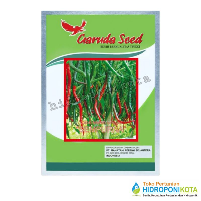 GS - benih CABE KERITING SEMPURNA isi 10 gram - bibit cabe - garuda seed