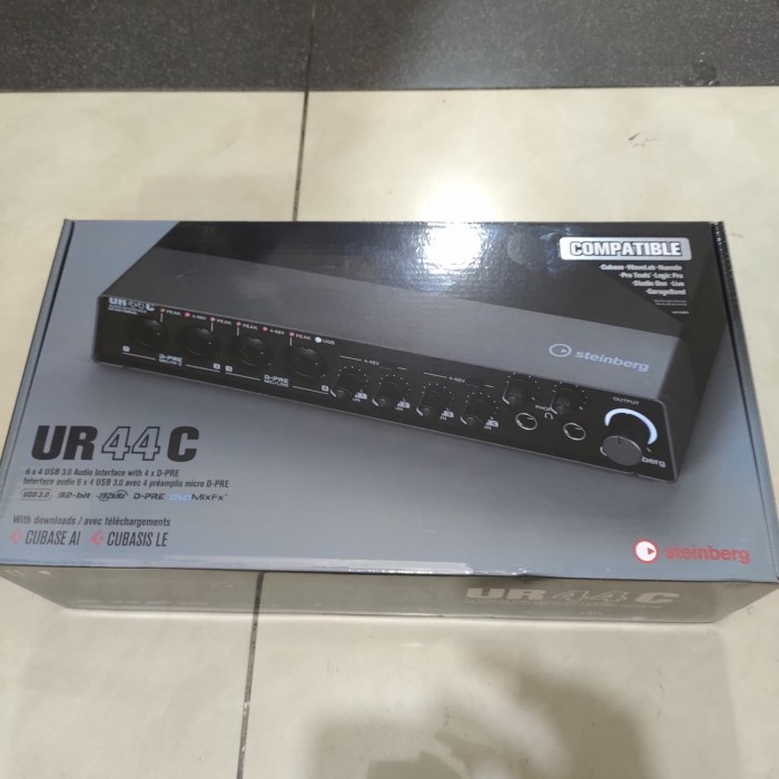 {RajaStore} Steinberg UR44C 6X4 USB 3.0 Audio Interface With Cubase AI Resmi Limited