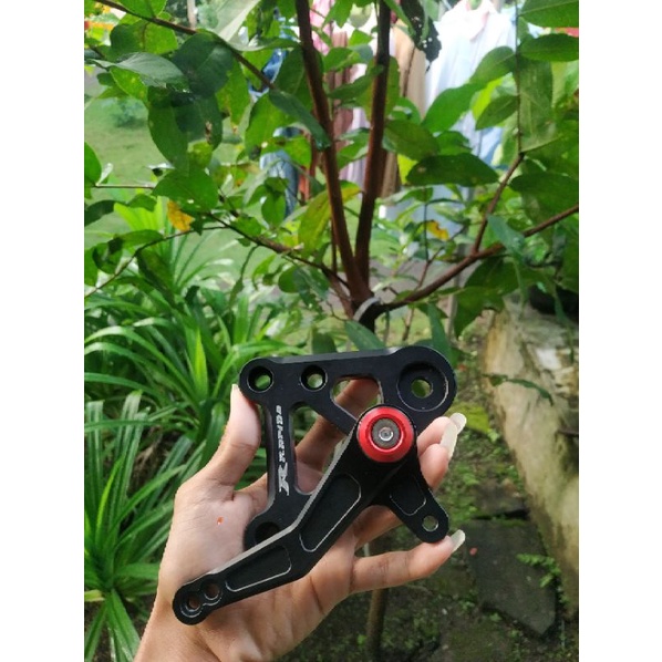 Footstep Underbone UB RAPIDO Race MX King Malaysia Hitam Original