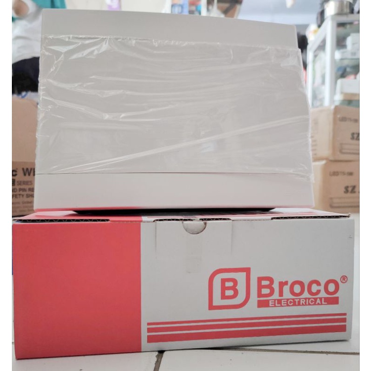 BOX MCB 8 GROUP PUTIH BROCO