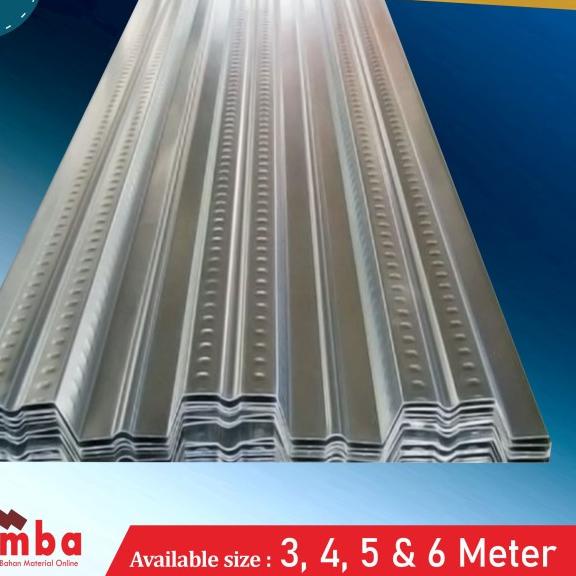 BONDEK TEBAL 0,7 LEBAR 1 METER /FLOORDECK/BONDECK/BONDEX - Harga/Meter