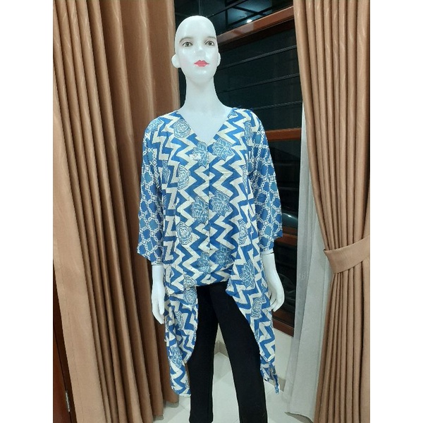 Blouse Batik Paris Asimetris