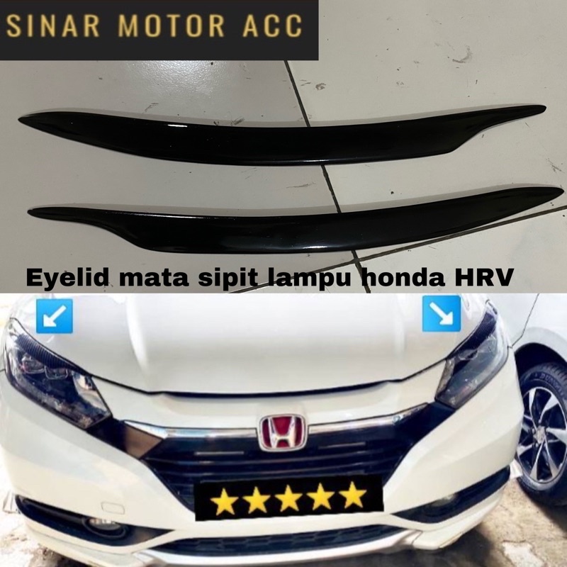 Eyelid mata sipit lampu mobil honda HRV