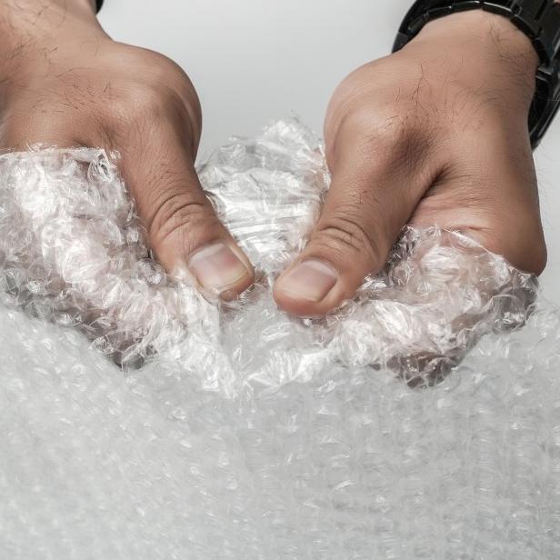 

Bubblewrap 125cm x 50m Plastik Bubble Wrap BUBLE /ROLL - Bening Hijau