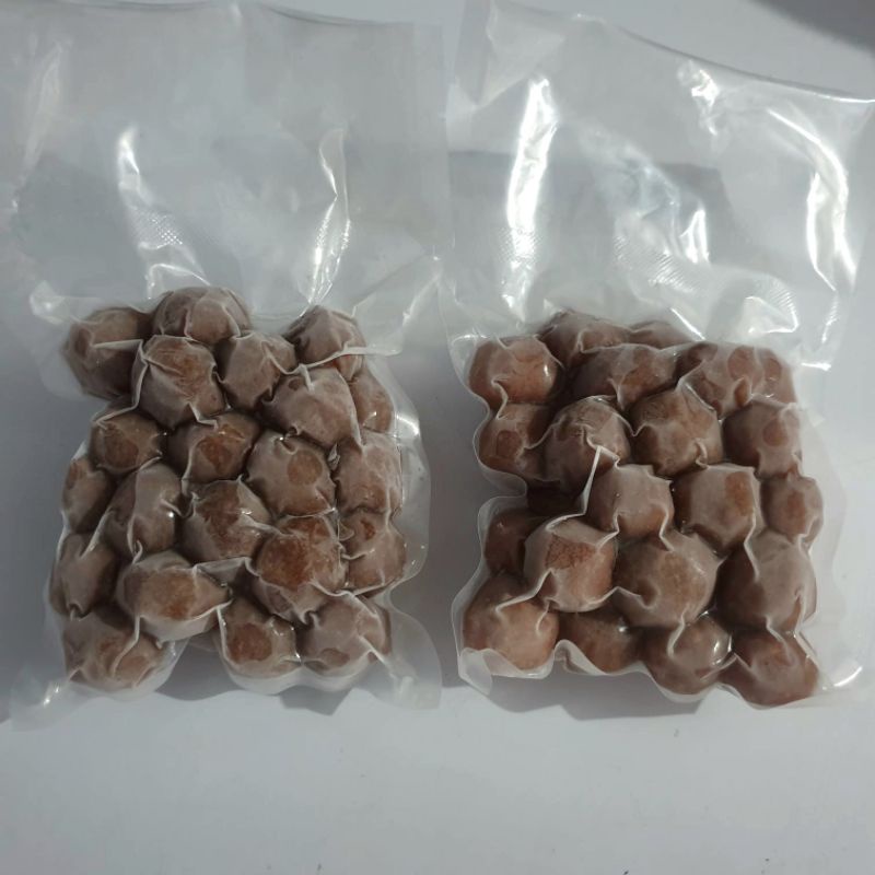 

Baso G2 baso sapi per bungkus 250 gram (kurang lebih 25 biji)