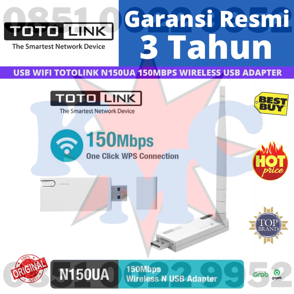 USB WIFI TOTOLINK N150UA 150MBPS WIRELESS USB ADAPTER