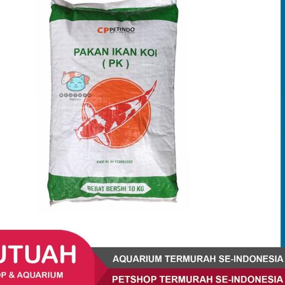 Makanan Ikan Koi / PAKAN IKAN KOI (PK) 5 mm Special Berat 10 Kg