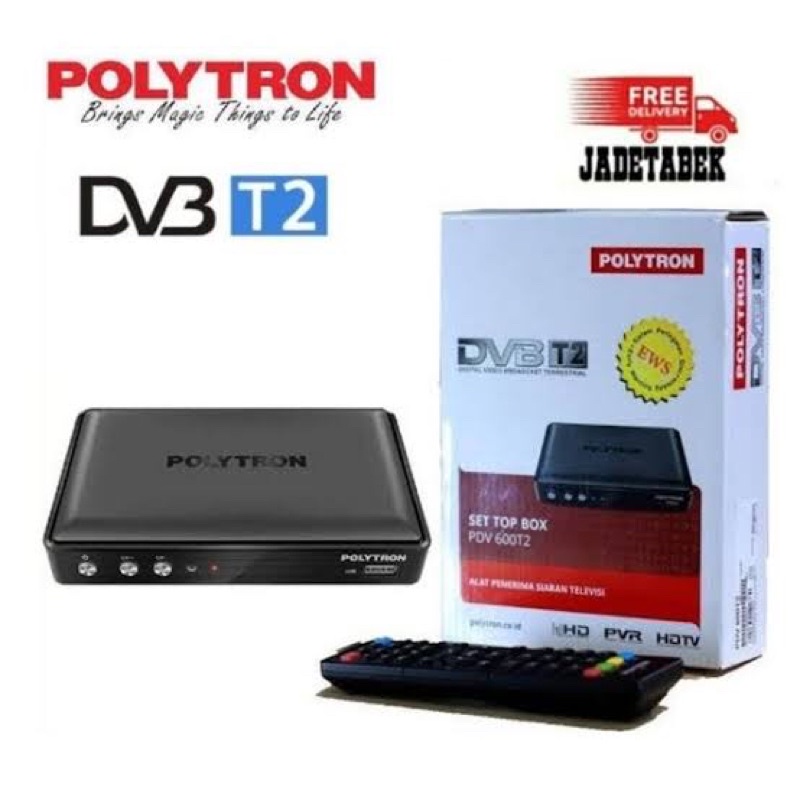 Set Top Box Digital POLYTRON READY STOCK / SALURAN TV TABUNG ke digital / Murah dan Paling laku