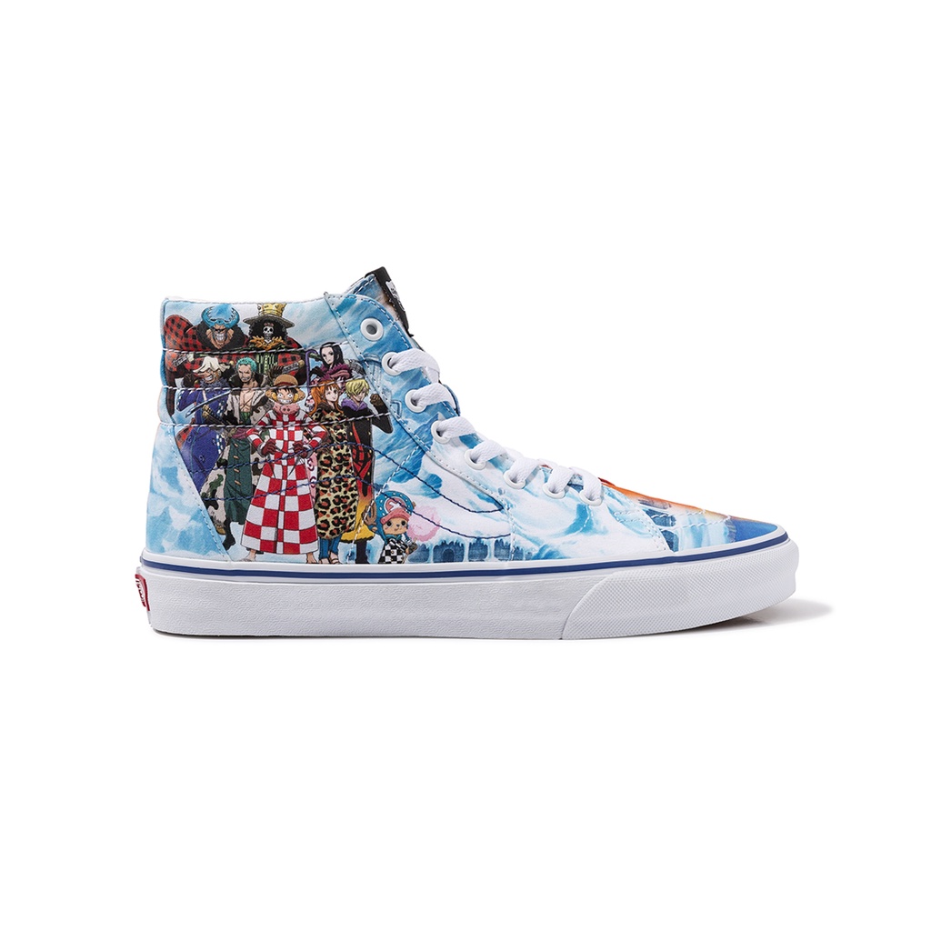 SEPATU VANS OFF THE WALL X ONE PIECE | SK8 HI ONE PIECE PUNK HAZARD