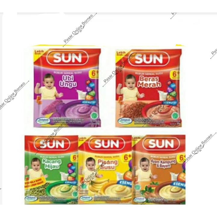 Bubur Sun Bayi Renceng 20 Gram